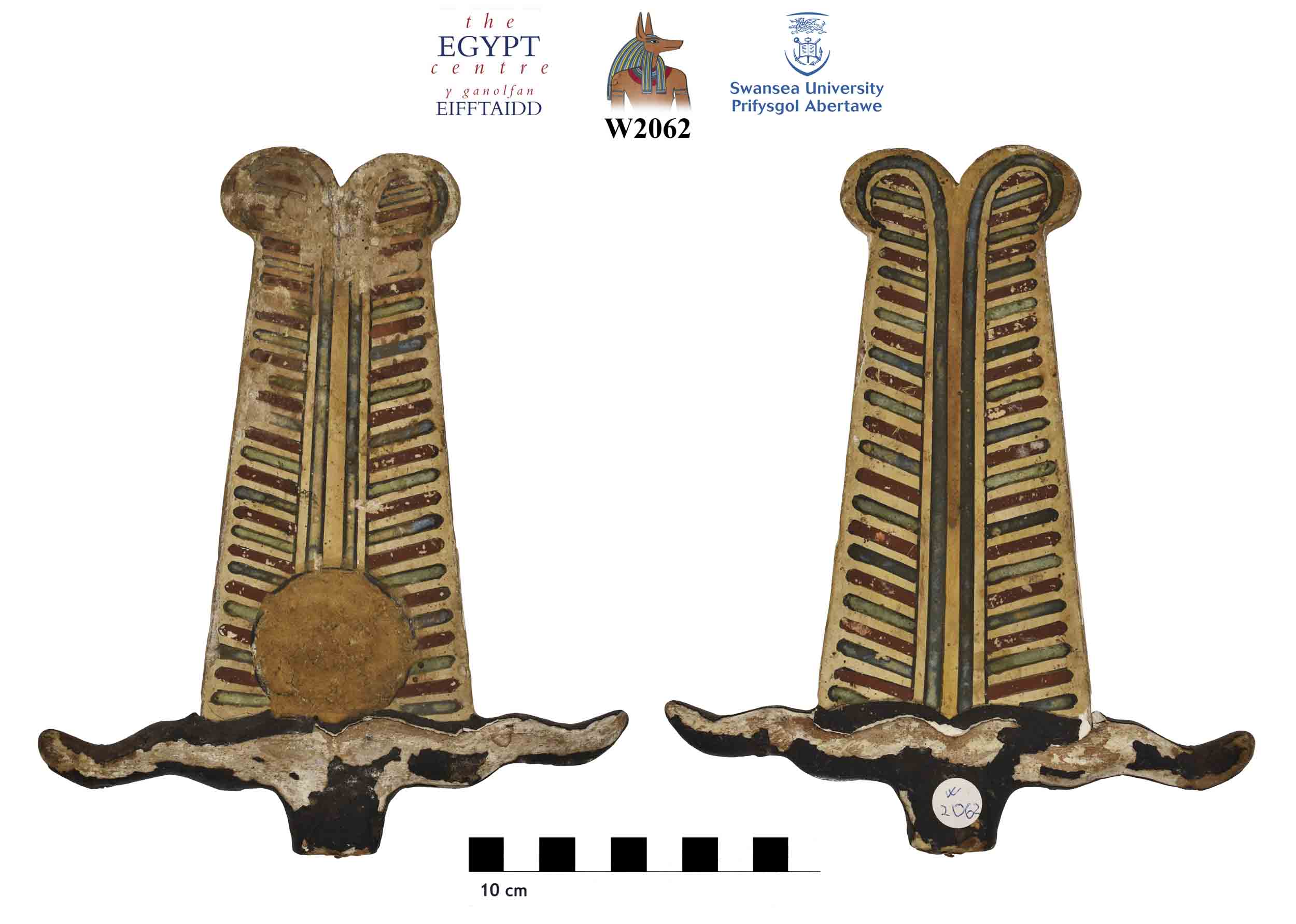 Image for: Headdress from a Ptah-Sokar-Osiris figure